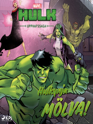 cover image of Upphafssaga Hulk